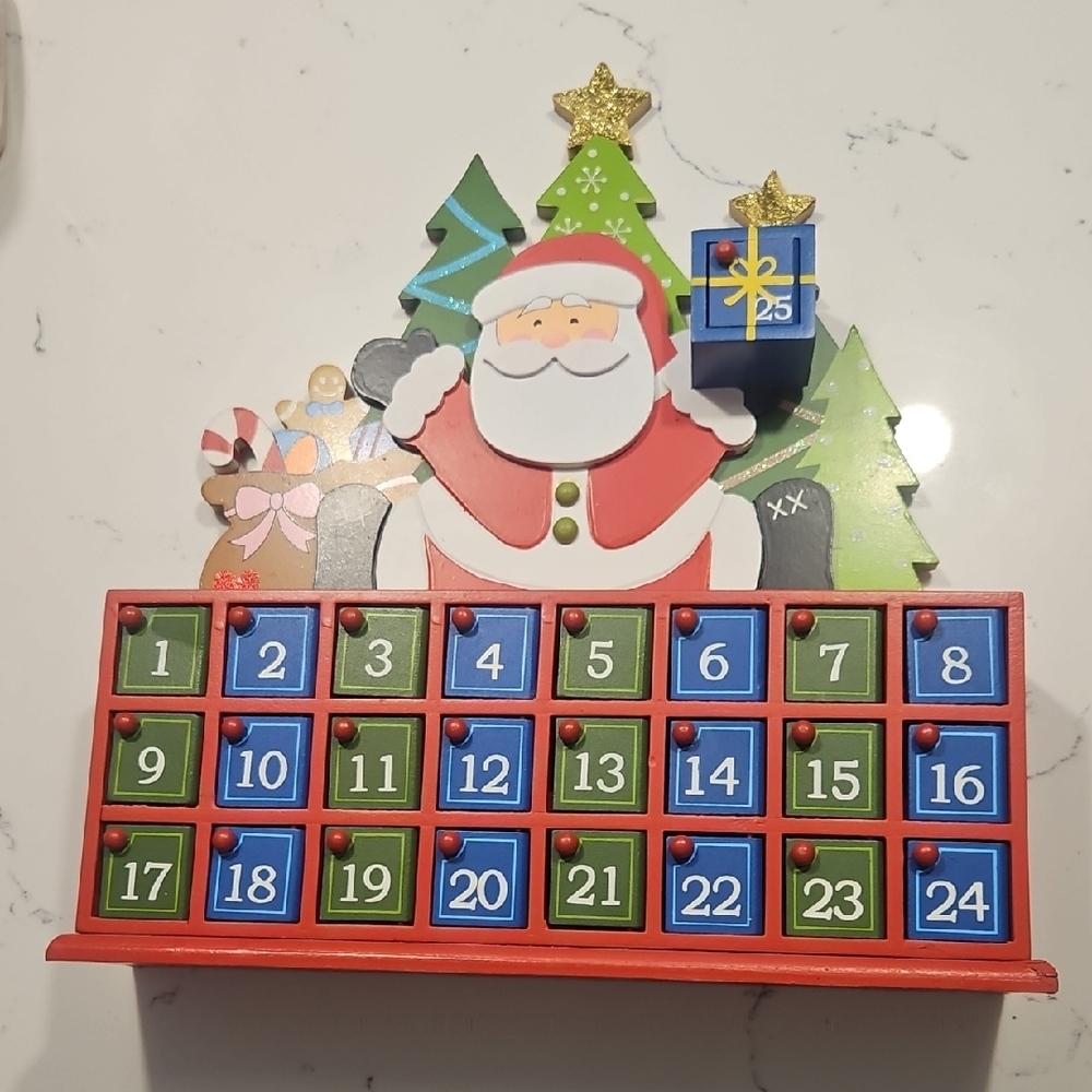 Festive Santa Advent Calendar